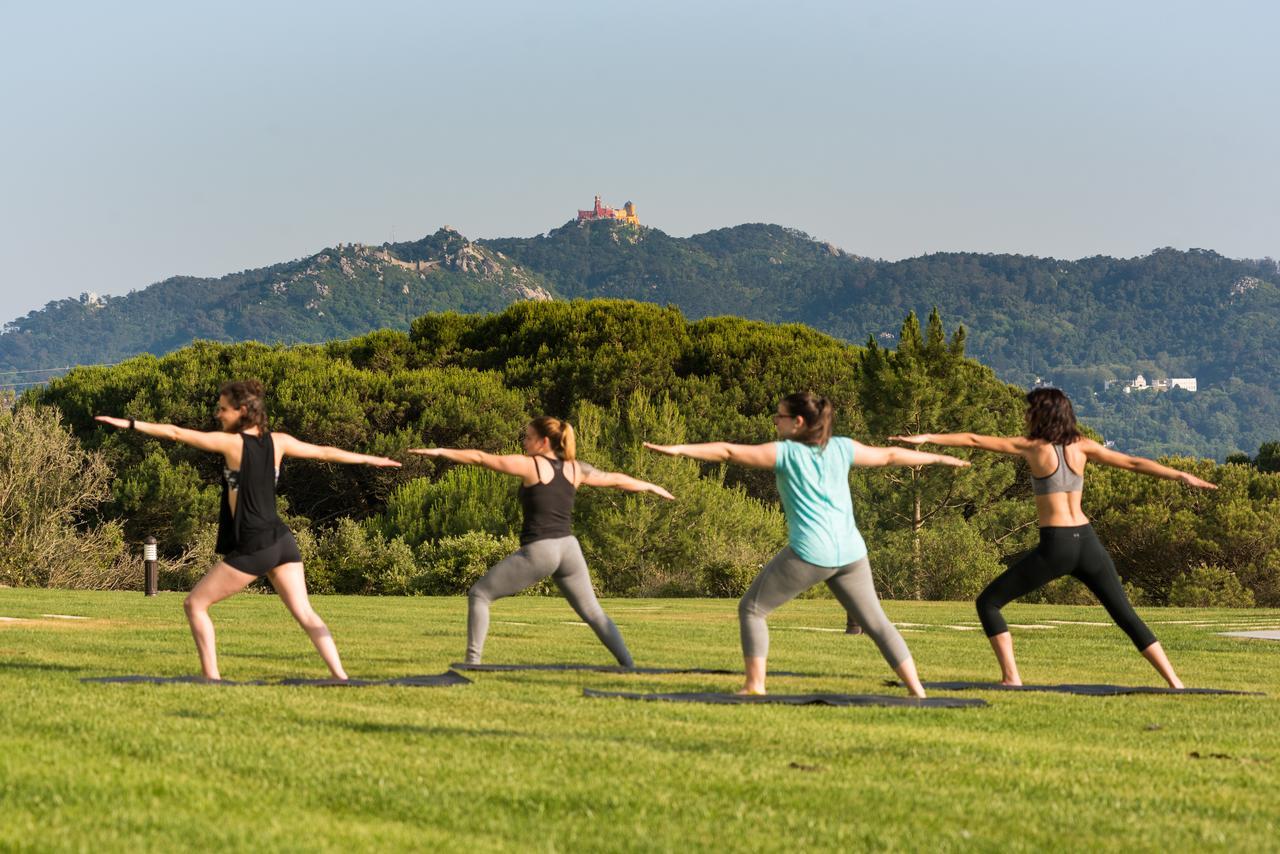 Vila Gale Sintra Zewnętrze zdjęcie A group of people practicing yoga
